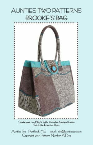 Aunties Two Patterns - Brooke's Bag