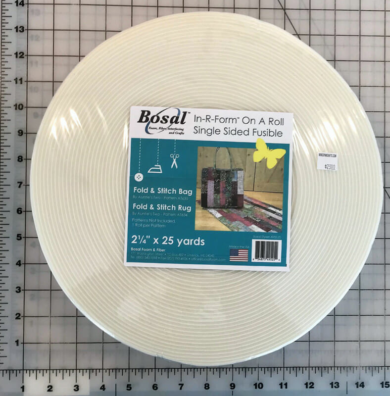 Bosal InRForm On A Roll SingleSided Fusible Foam 25yd Wingspan