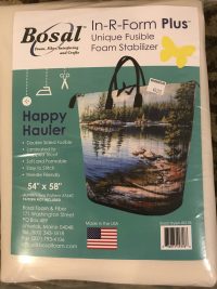 In-R-Form Plus Unique Fusible Foam Stabilizer Happy Hauler Bag