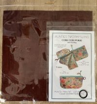 AT674KCH Cork Coin Purse Kit - Chestnut