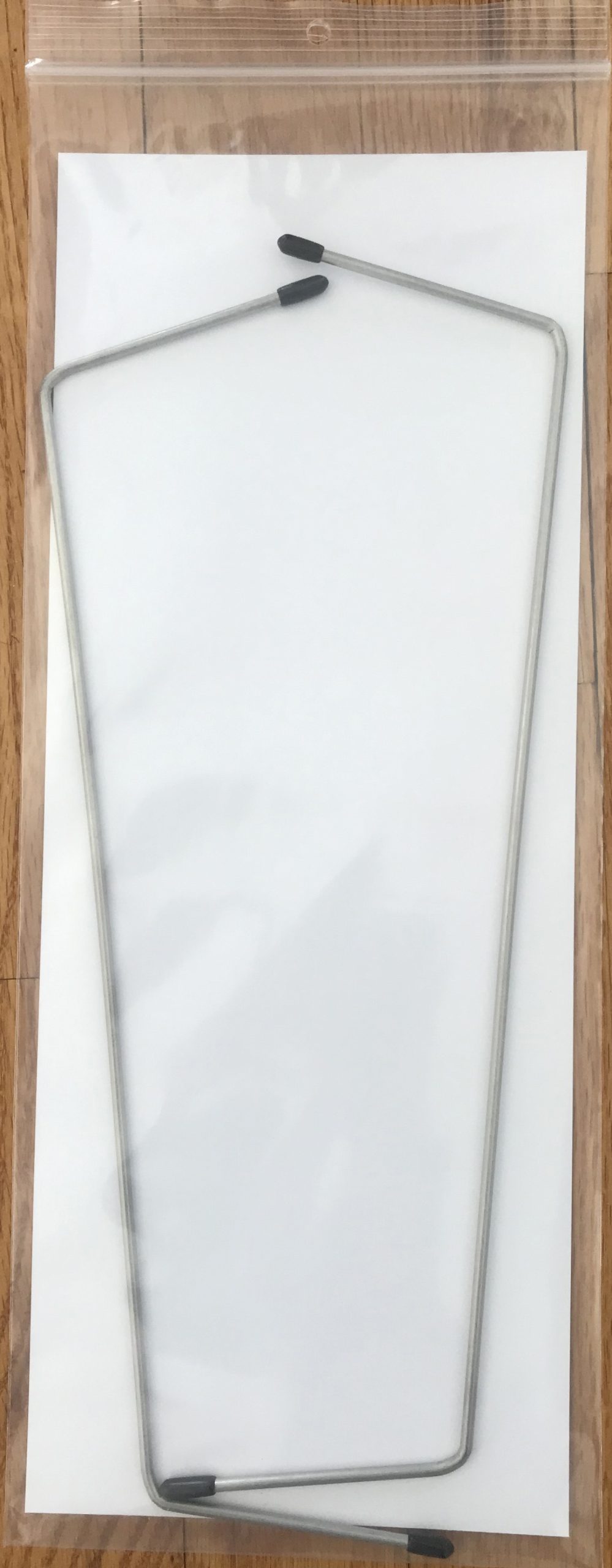 AT642 - 17 1/2" Stainless Steel Bag Stays