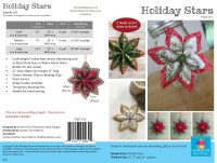PQD215 - Poor House Quilt Designs - Holiday Stars