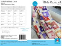 PQD250D - Poor House Quilt Designs - Slide Carousel Quilt - Downloadable