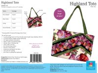 PQD253D - Poor House Quilt Designs - Highland Tote - Downloadable