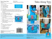 PQD265D - Poor House Quilt Designs - Take Along Tote - Downloadable