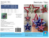 PQD243D - Poor House Quilt Designs - Americana Stars - Downloadable